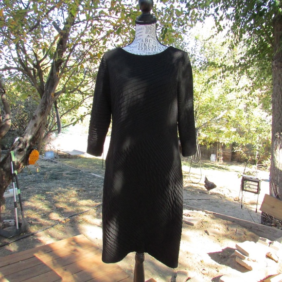 JustFashionNow Black Midi Dress - Picture 1 of 6